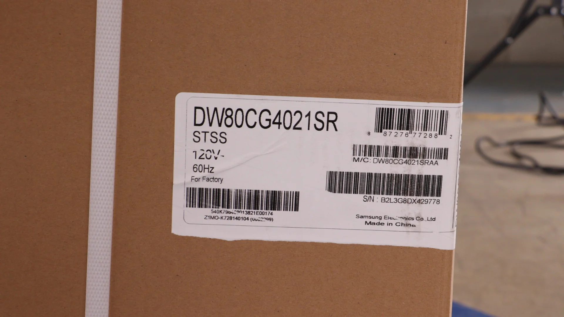 SAMSUNG 24 IN. STAINLESS STEEL DISHWASHER WITH ADJUSTABLE RACK - DW80CG4021SRAA - Inhomebuy