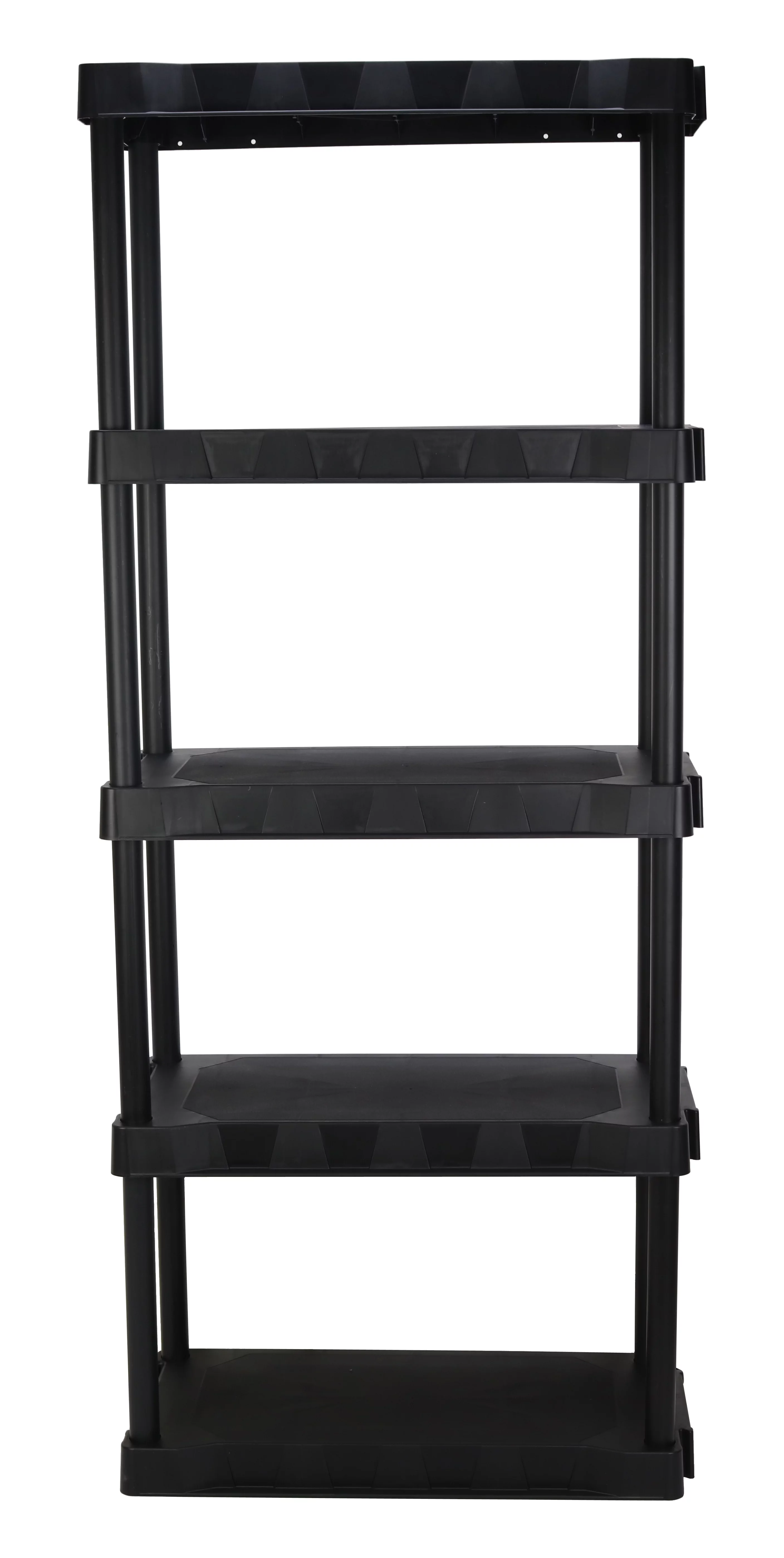 Hyper Tough Black 5-Tier Plastic 68