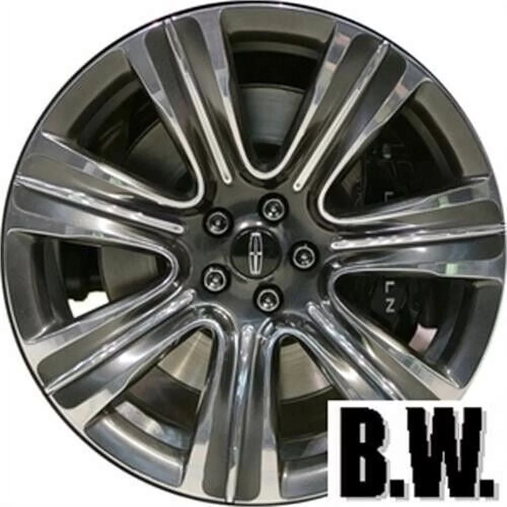 New 19in Wheel for Lincoln Mkc 2015-2018 Polished Alloy Rim - Inhomebuy