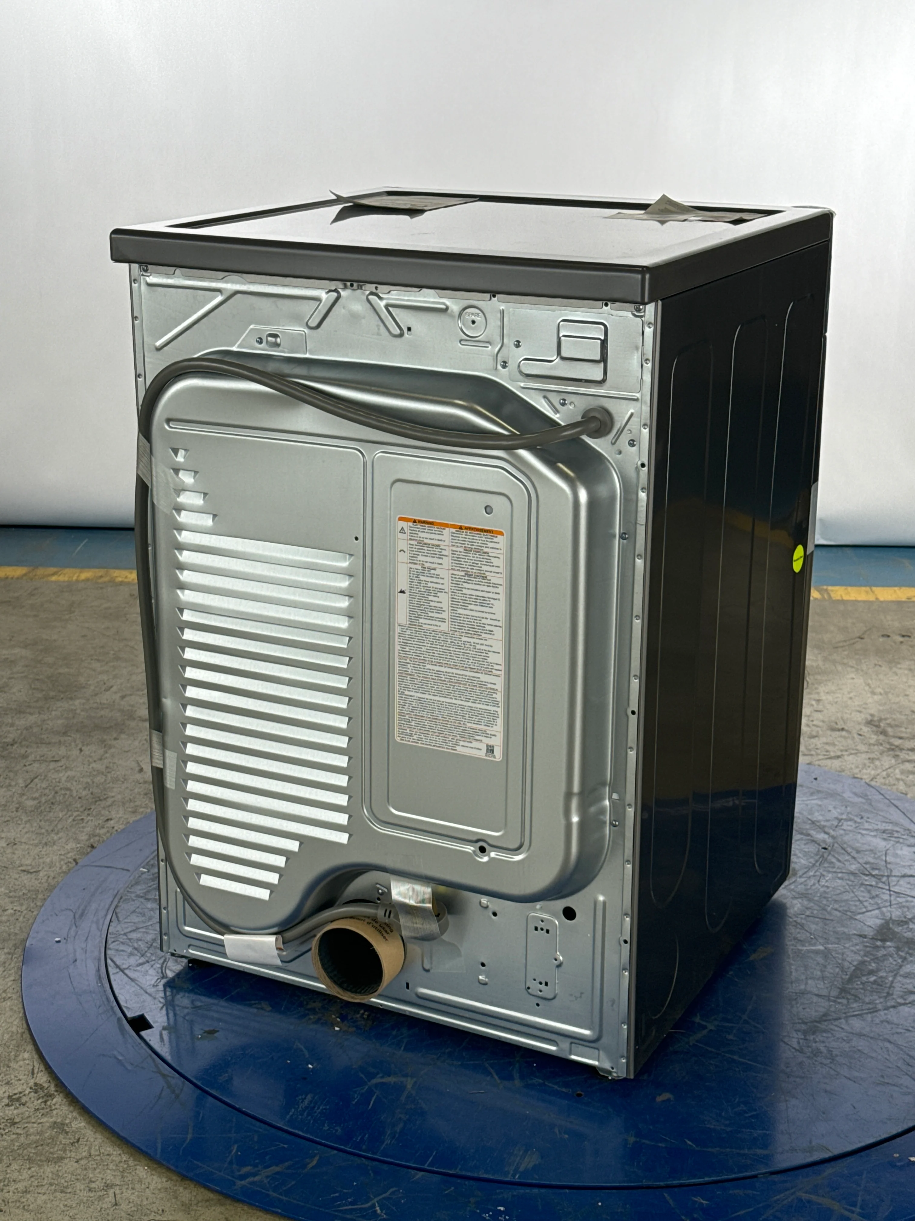 LG 7.4 CU. FT. GRAPHITE STEEL ULTRA LARGE CAPACITY ELECTRIC DRYER WITH SMARTDIAGNOSIS - DLE3400V - Inhomebuy