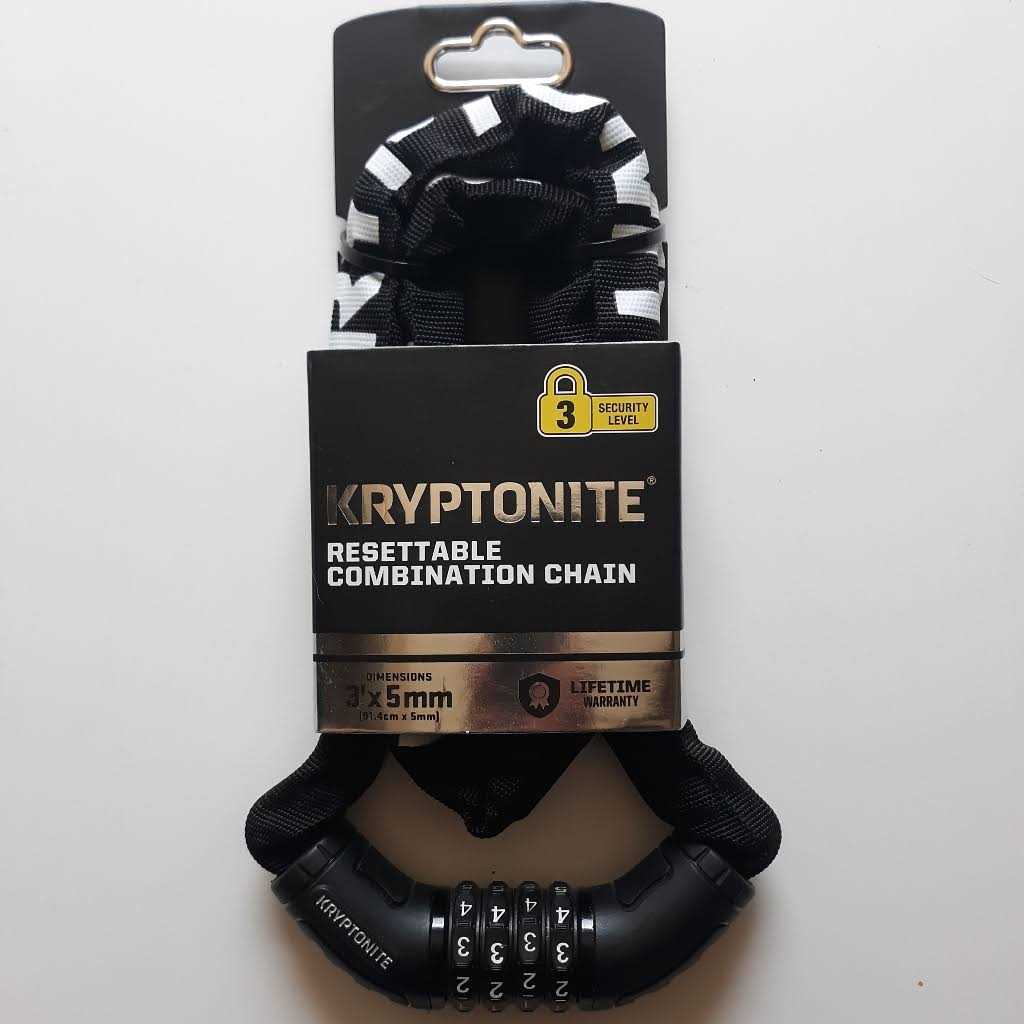 Kryptonite Combo Bike U-Lock Standard Anti-Theft Security Bicycle Lock - Inhomebuy