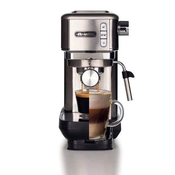 Metal Espresso Machine for Ground Coffee and Pods - Inhomebuy