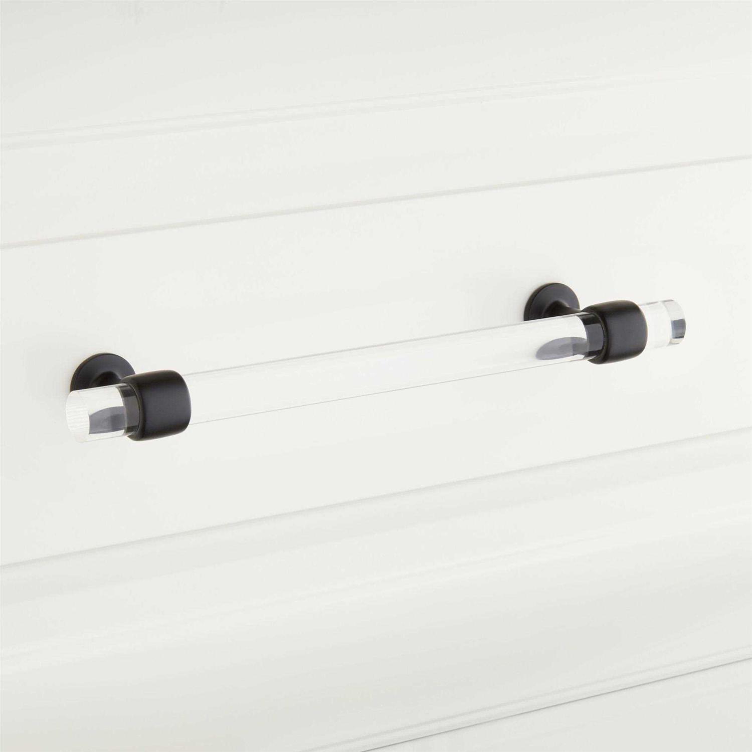 Signature Hardware Beryn Acrylic Appliance Pull - Inhomebuy