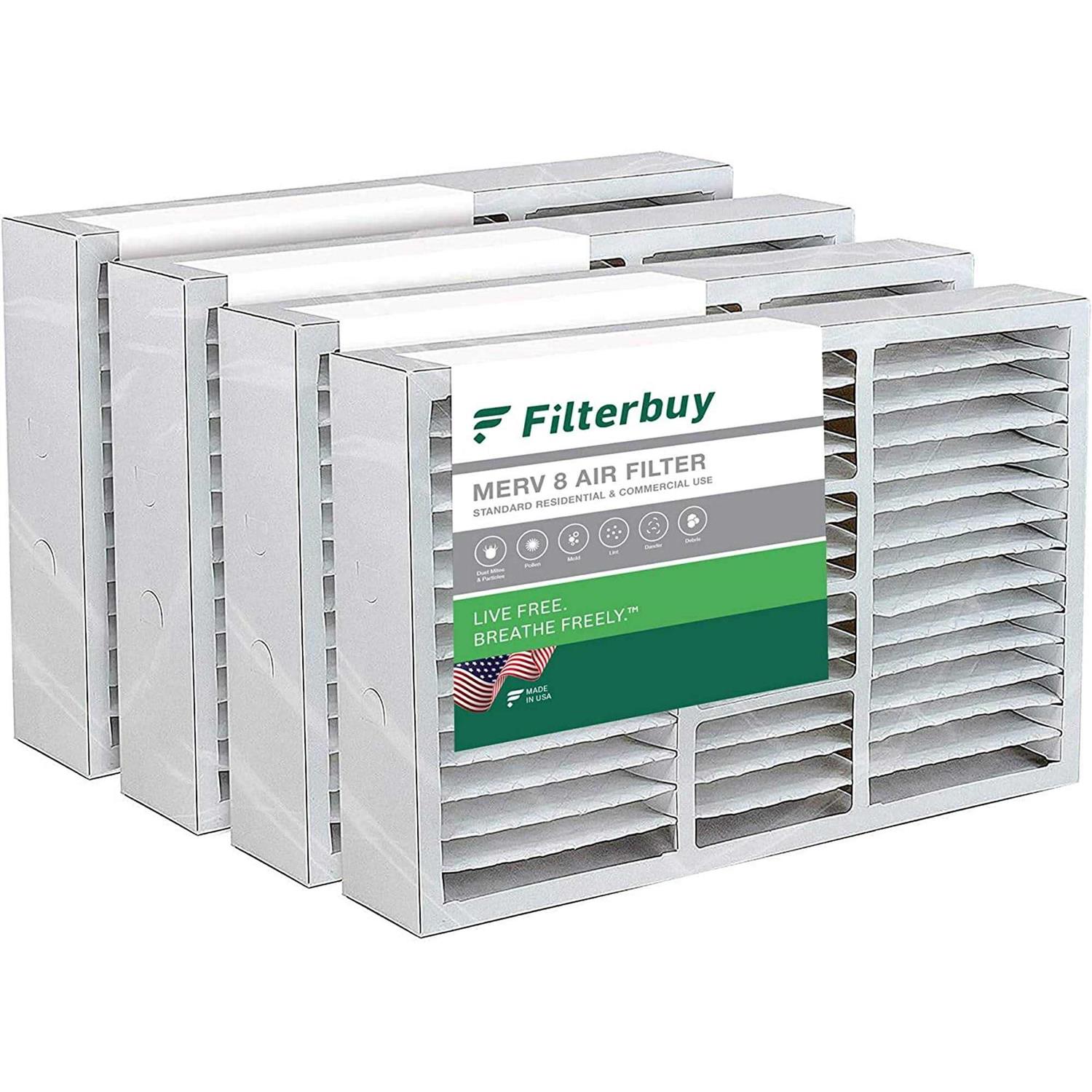 Filterbuy MERV 11 Pleated Hvac AC Furnace Air Filters - Inhomebuy