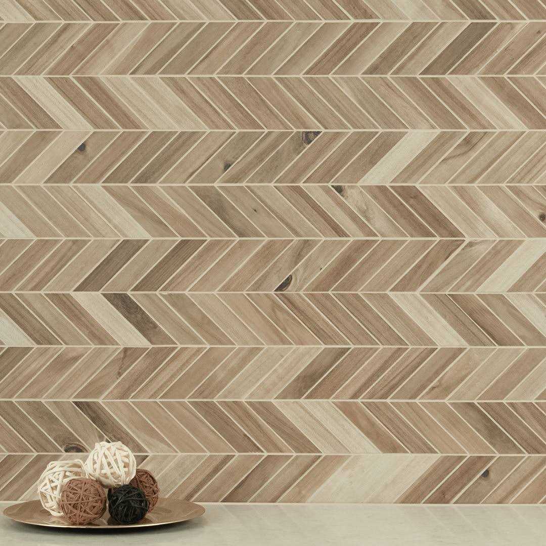 MSI Havenwood Chevron Matte Porcelain Tile - Inhomebuy
