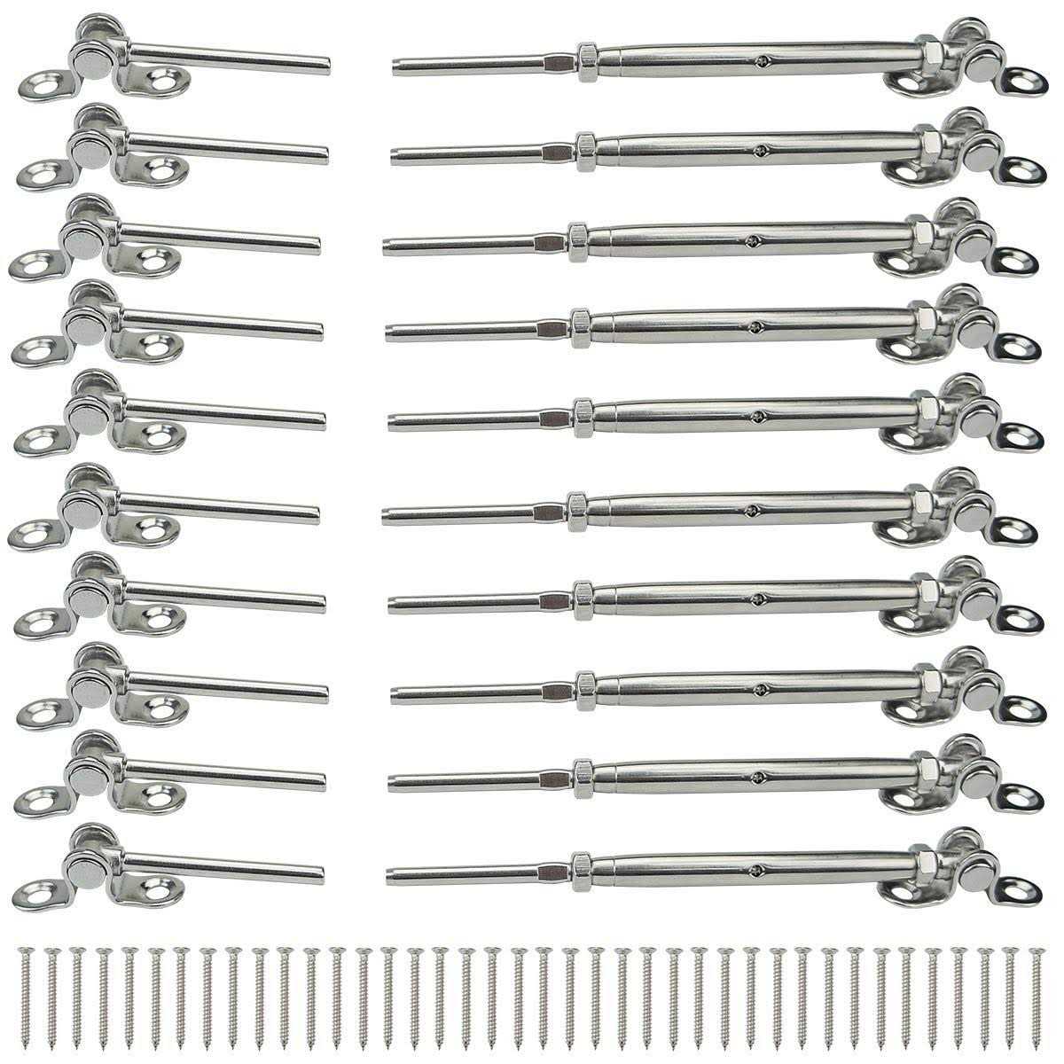 Muzata Bar Foot Rail Kit Undercounter Mount Hardware and Tubing Complete Kit 2” OD - Inhomebuy