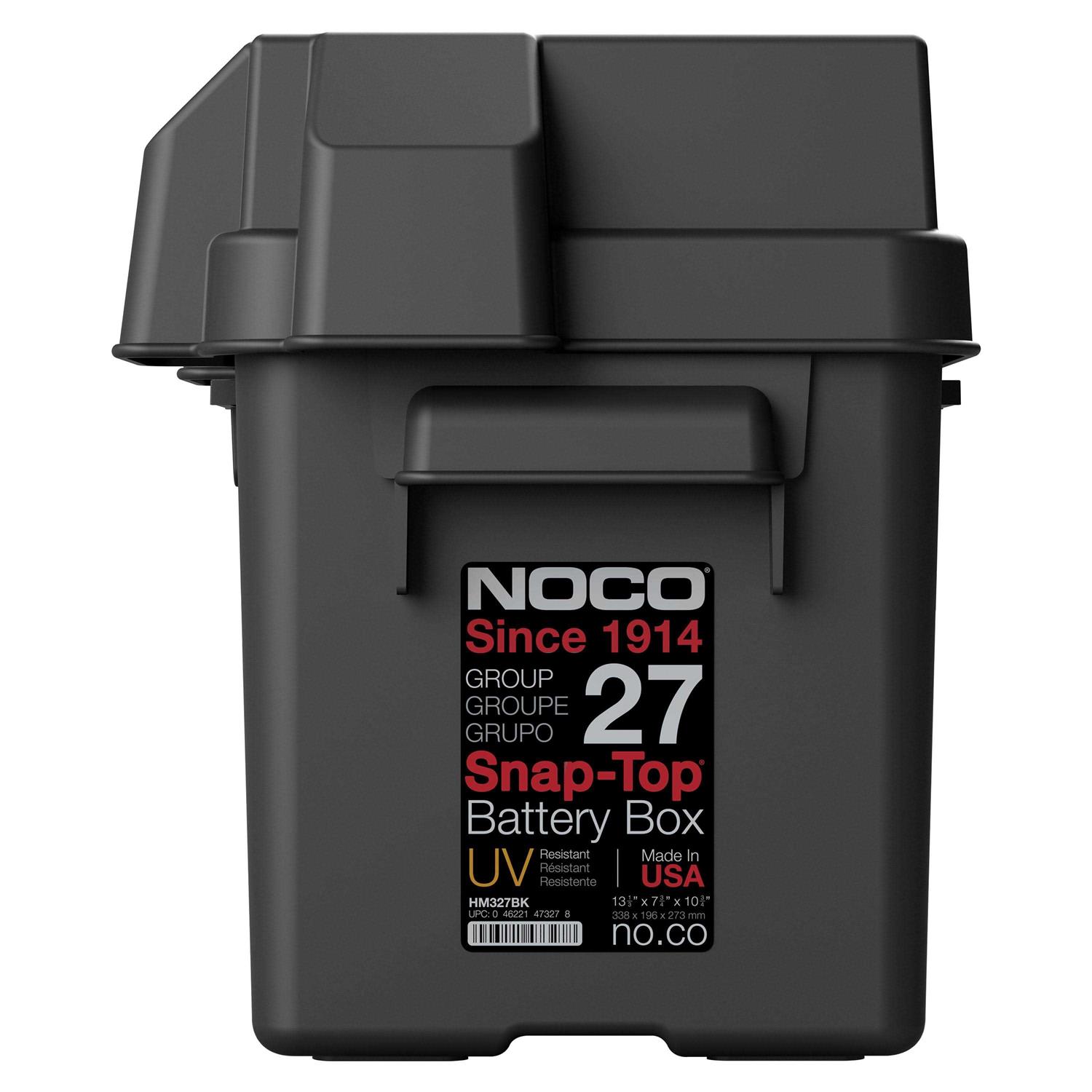 NOCO Group 24-31 Snap-Top Battery Box HM318BK - Inhomebuy