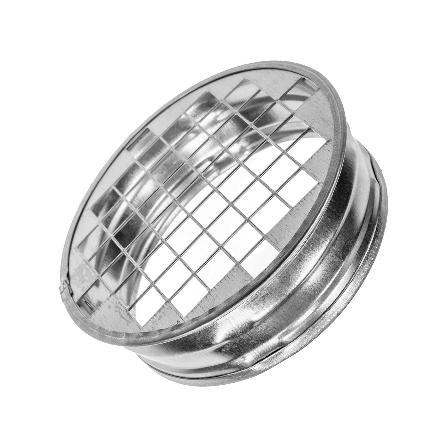 Vent Systems Metal Tee Cap with Mesh. Galvanized Steel End Cap. Dryer Vent Cover. Dryer Duct End Cap with Galvanized Steel Screen Steel - Inhomebuy
