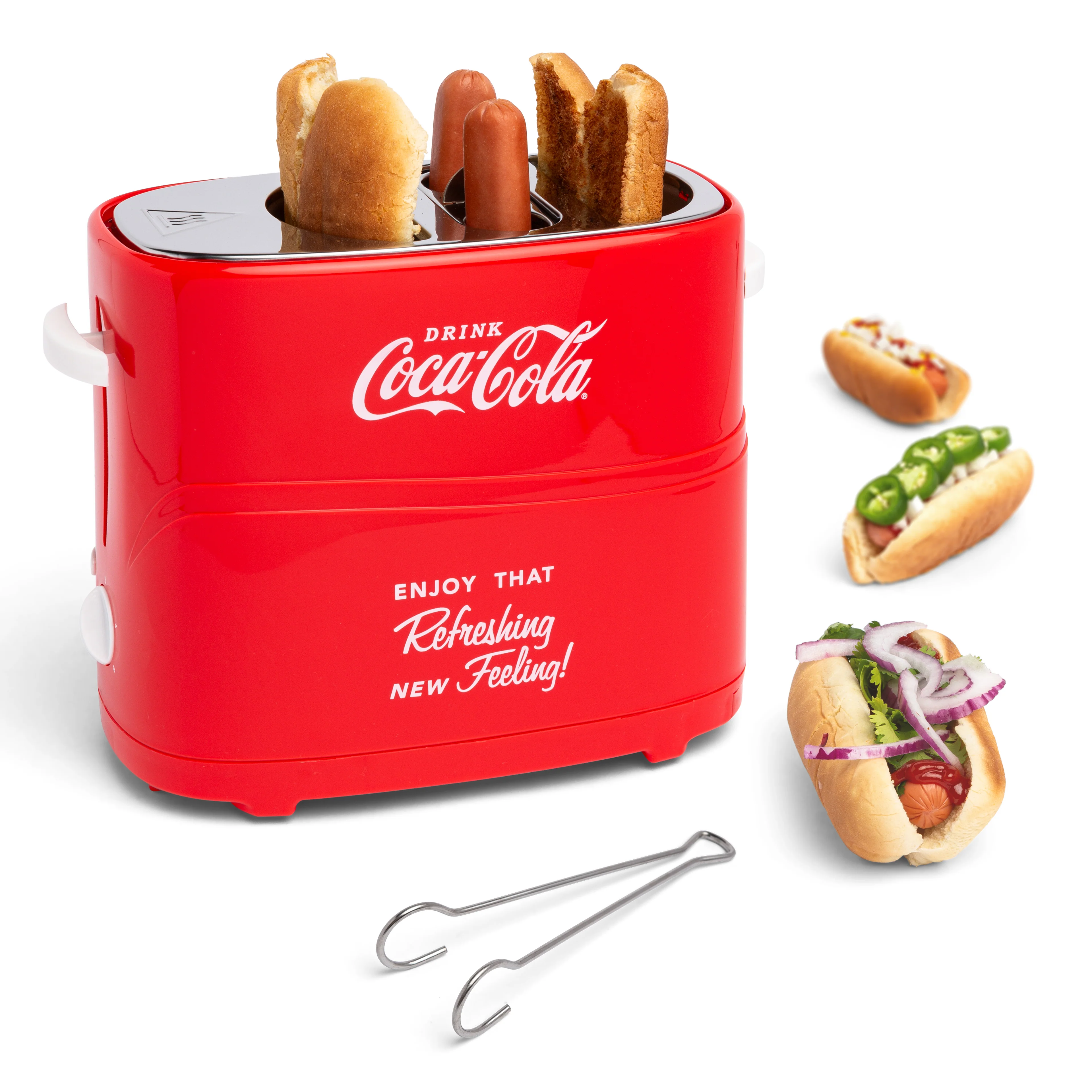 Coca-Cola® Pop-Up Hot Dog Toaster - Inhomebuy