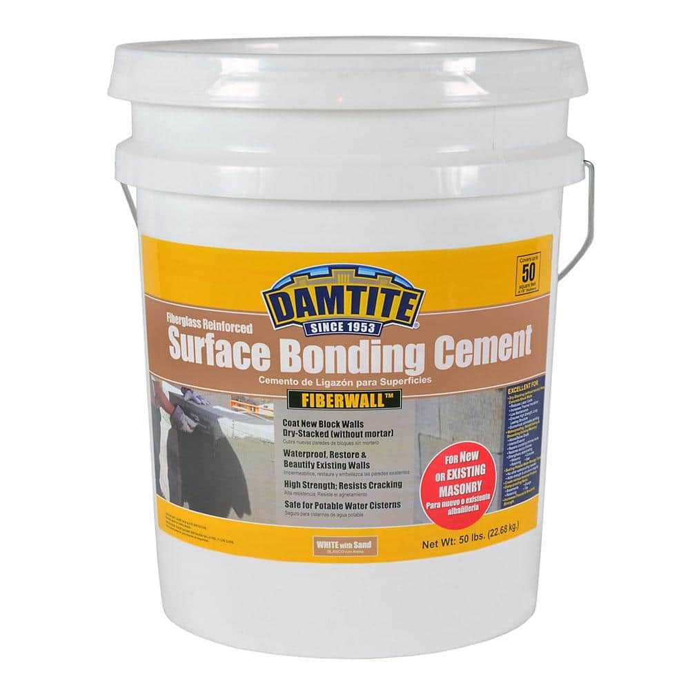 Damtite 50 lbs. Fiberwall Surface Bonding Cement - Inhomebuy