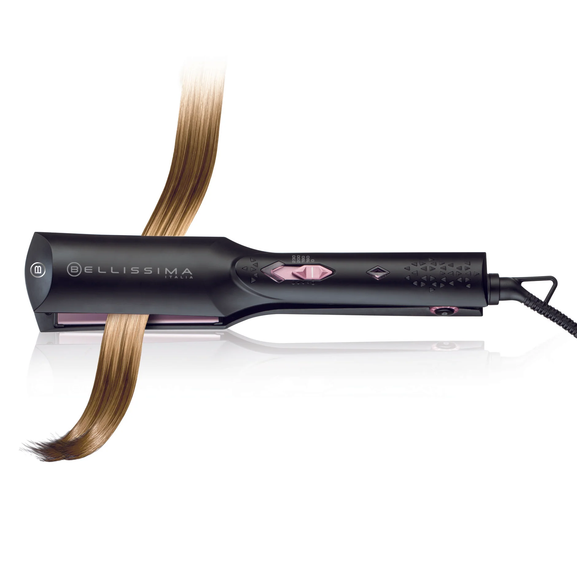 Straightener , Ceramic & Keratin Coating , Large Plates 100*45 mm , 230°C - Inhomebuy