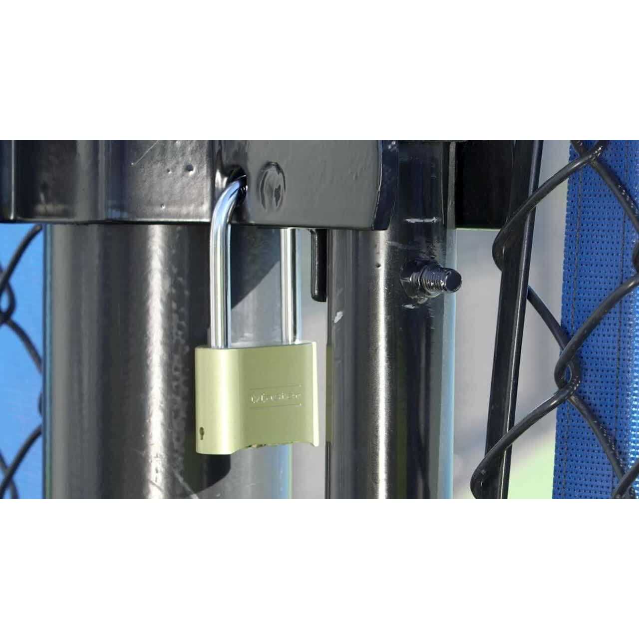 Master Lock 175DLH Combination Padlock, 2 In. Wide 2-1/4 In. Shackle - Inhomebuy