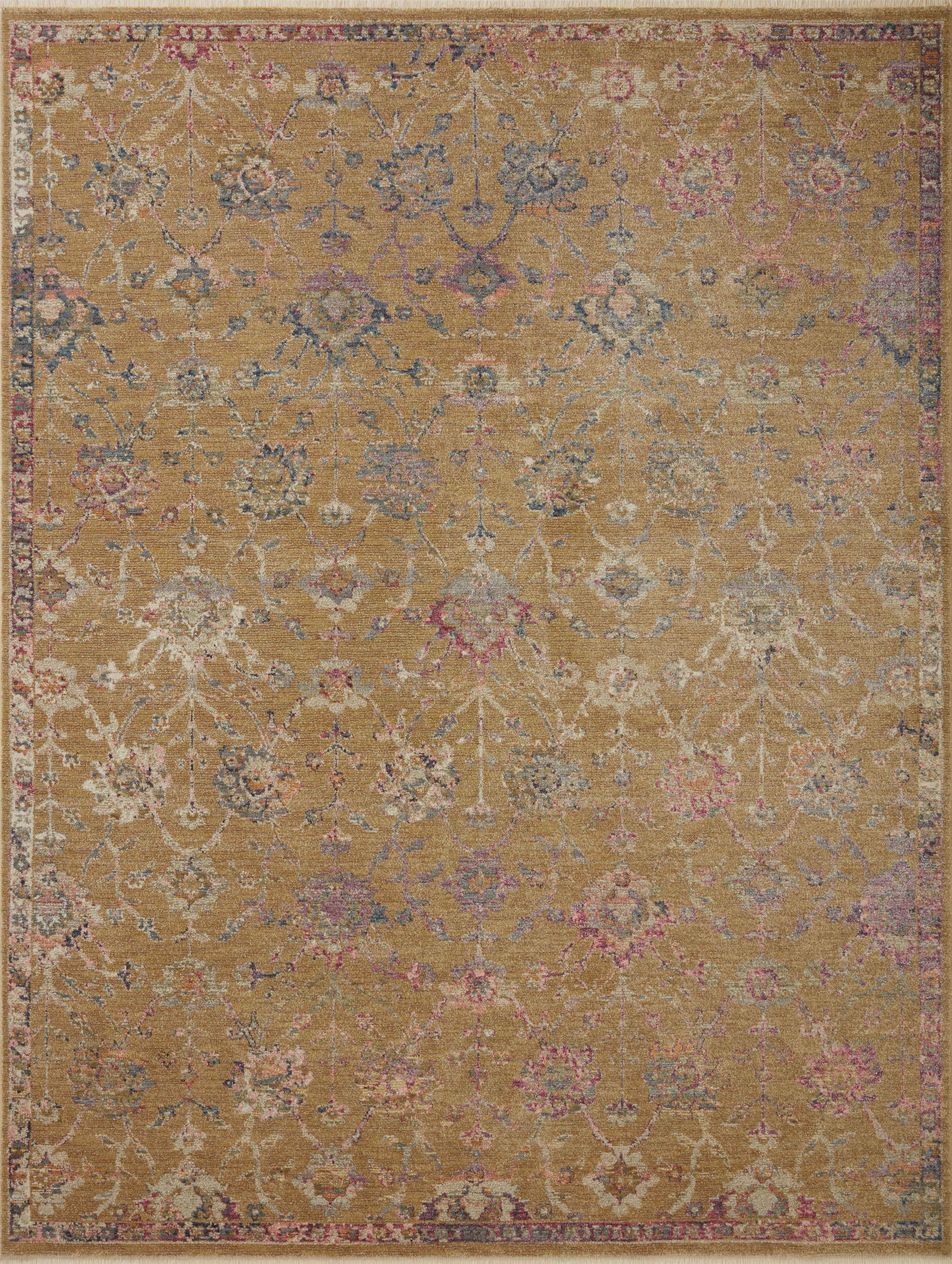 Loloi Rugs Giada Collection Rug in Gold, Multi - 7'10
