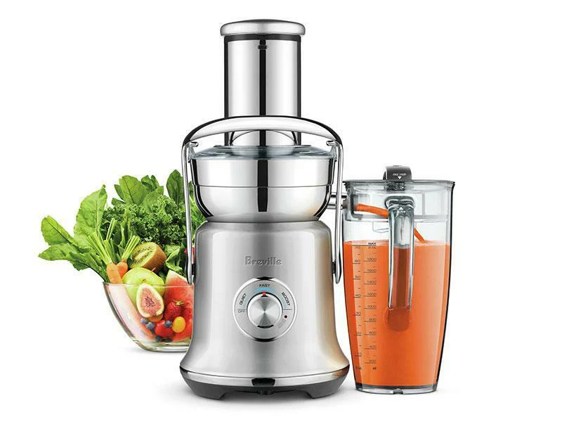 Breville The JUICE FOUNTAIN COLD XL Juice Extractor: 1200W, variable-speed, 70oz jug, brushed s/s | BJE830BSS - Inhomebuy