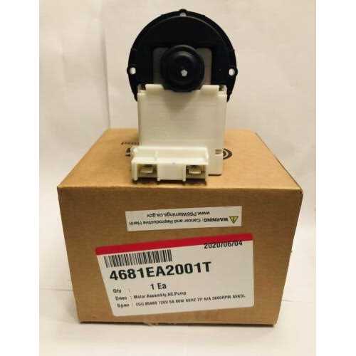LG Washing Machine Drain Pump 4681EA2001T - Inhomebuy