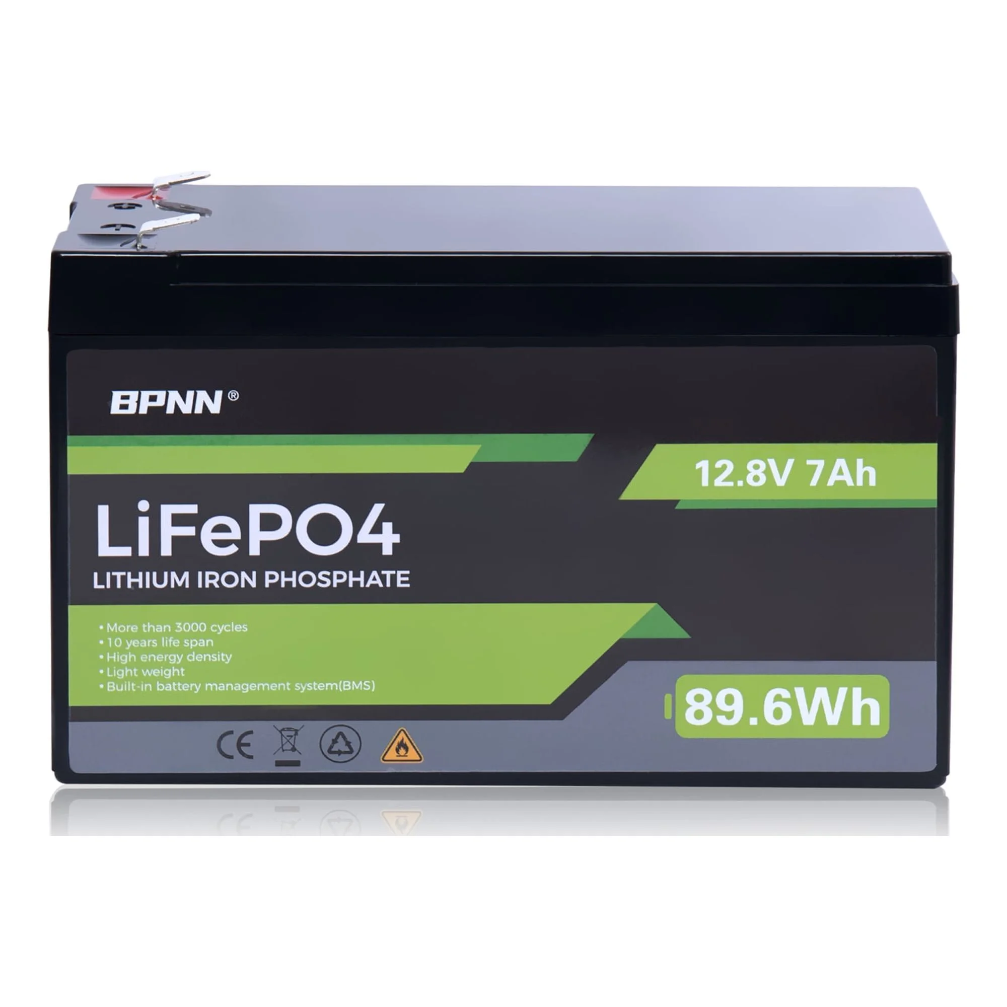 12V LiFePo4 Battery 50Ah Battery 4000+ Cycles 12V Lithium Battery for RV Camping Golf Cart - Inhomebuy