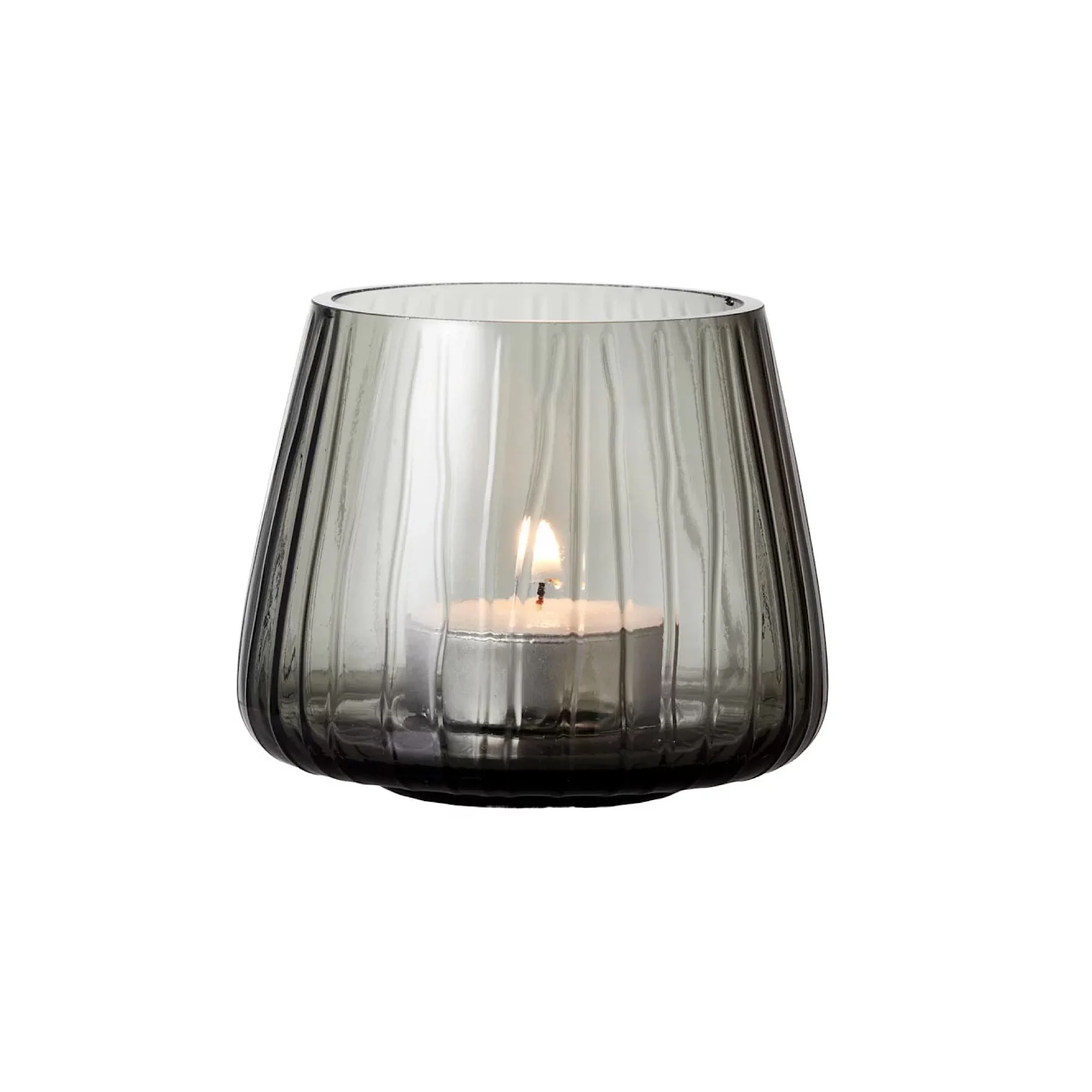 Candlelight Kusintha Votive Height 7.5 cm 2 Pcs Smoke - Inhomebuy