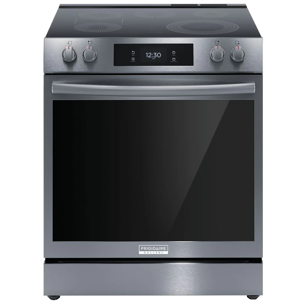Frigidaire Gallery 30'' Front Control Electric Range with Total Convection - GCFE306CBF - Inhomebuy