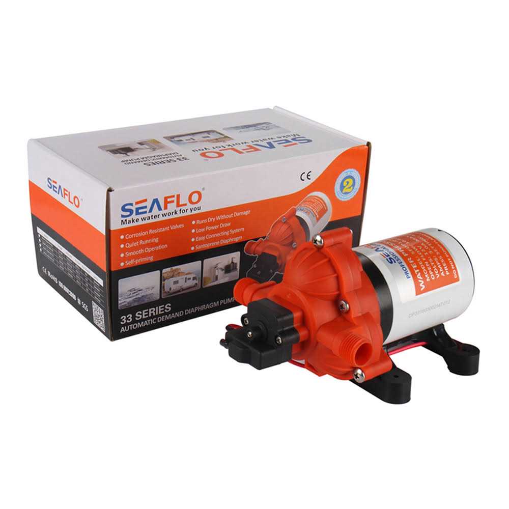 Seaflo 12V 100PSI Self-priming Diaphragm Pump - Inhomebuy