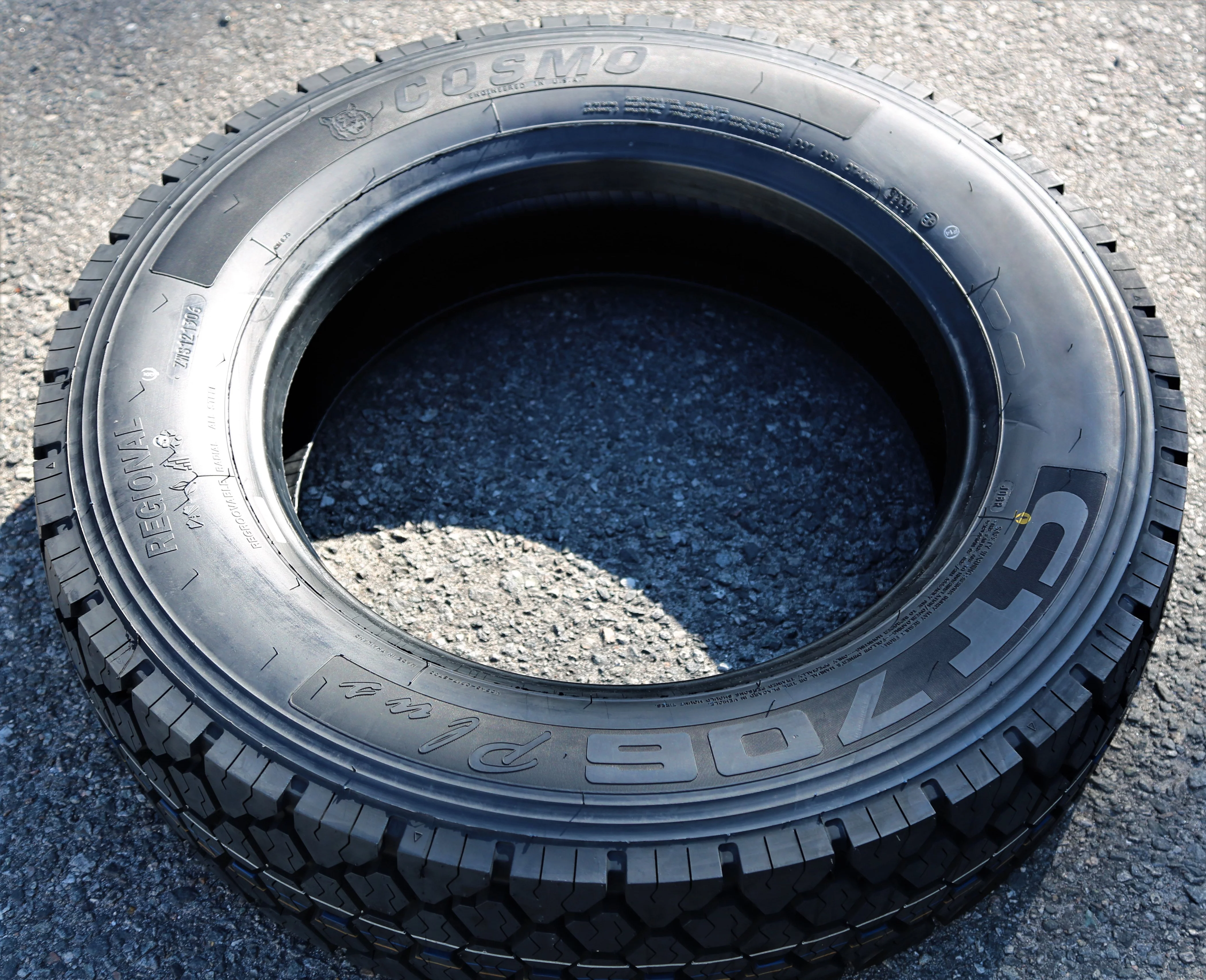 Cosmo CT706 Plus 245/70R19.5 Load H 16 Ply Drive Commercial Tire - Inhomebuy