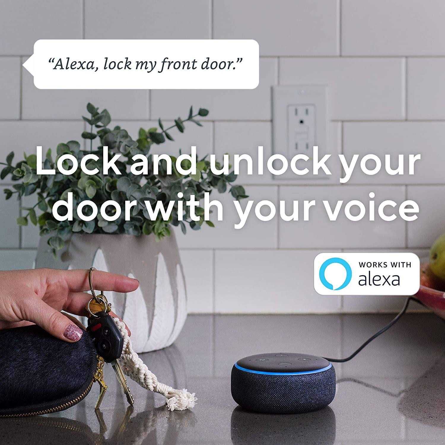 Wyze Lock Bolt Fingerprint Keyless Entry Door Smart Bluetooth - Inhomebuy