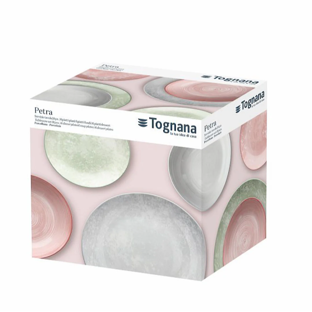 Madisonv Petra  Table Set (18pcs) 6 colors - Inhomebuy