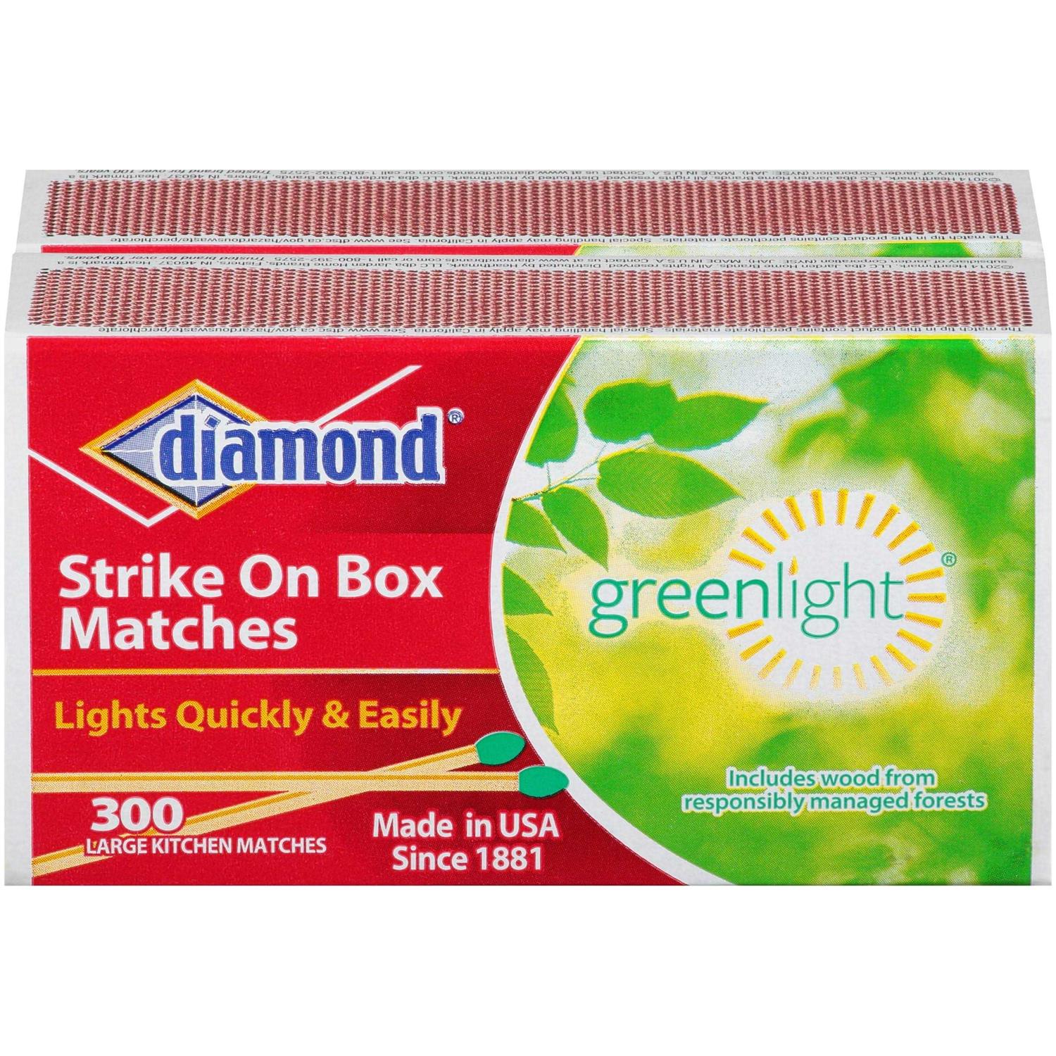 Diamond Matches Strike On Box - Inhomebuy