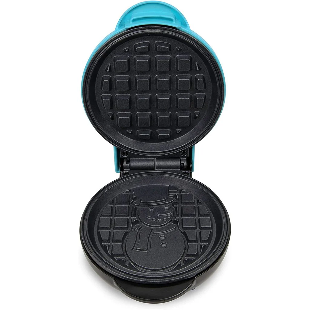 MyMini Personal Electric Snowman Waffle Maker - Inhomebuy