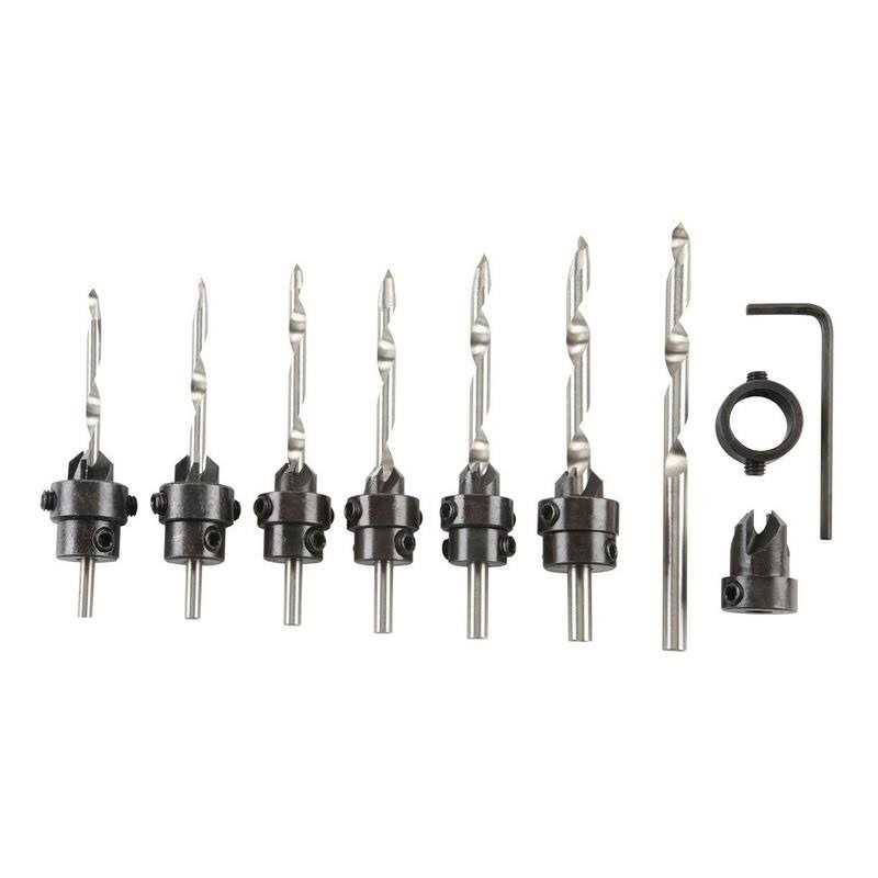 Warrior Carbide Tip Woodworking Router Bit Set - Inhomebuy