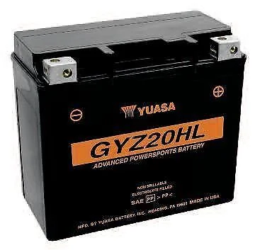 Yuasa - YUAM720GH - GYZ High Performance Maintenance Free Battery, GYZ20HL - Inhomebuy