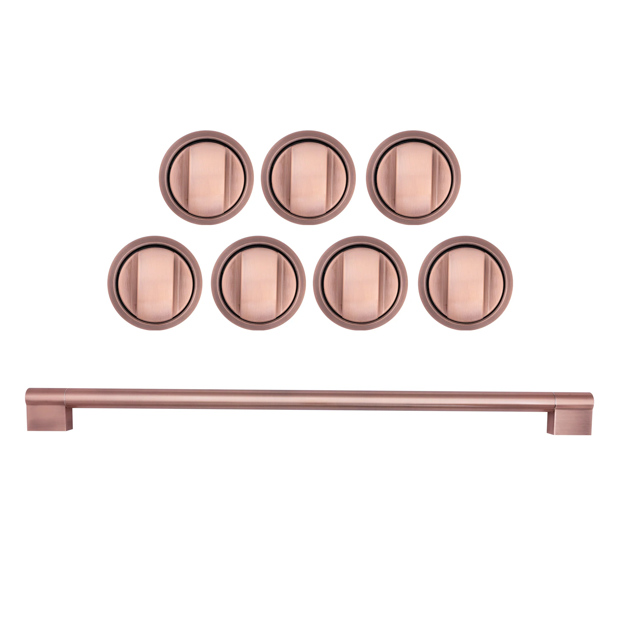 Cosmo Rose Gold Handle and Knob Set for GRP366 Range, GRP366HK-RGD - Inhomebuy