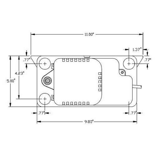 Little Giant Condensate Removal Pump Std 1 gal Tank 553201 - Inhomebuy