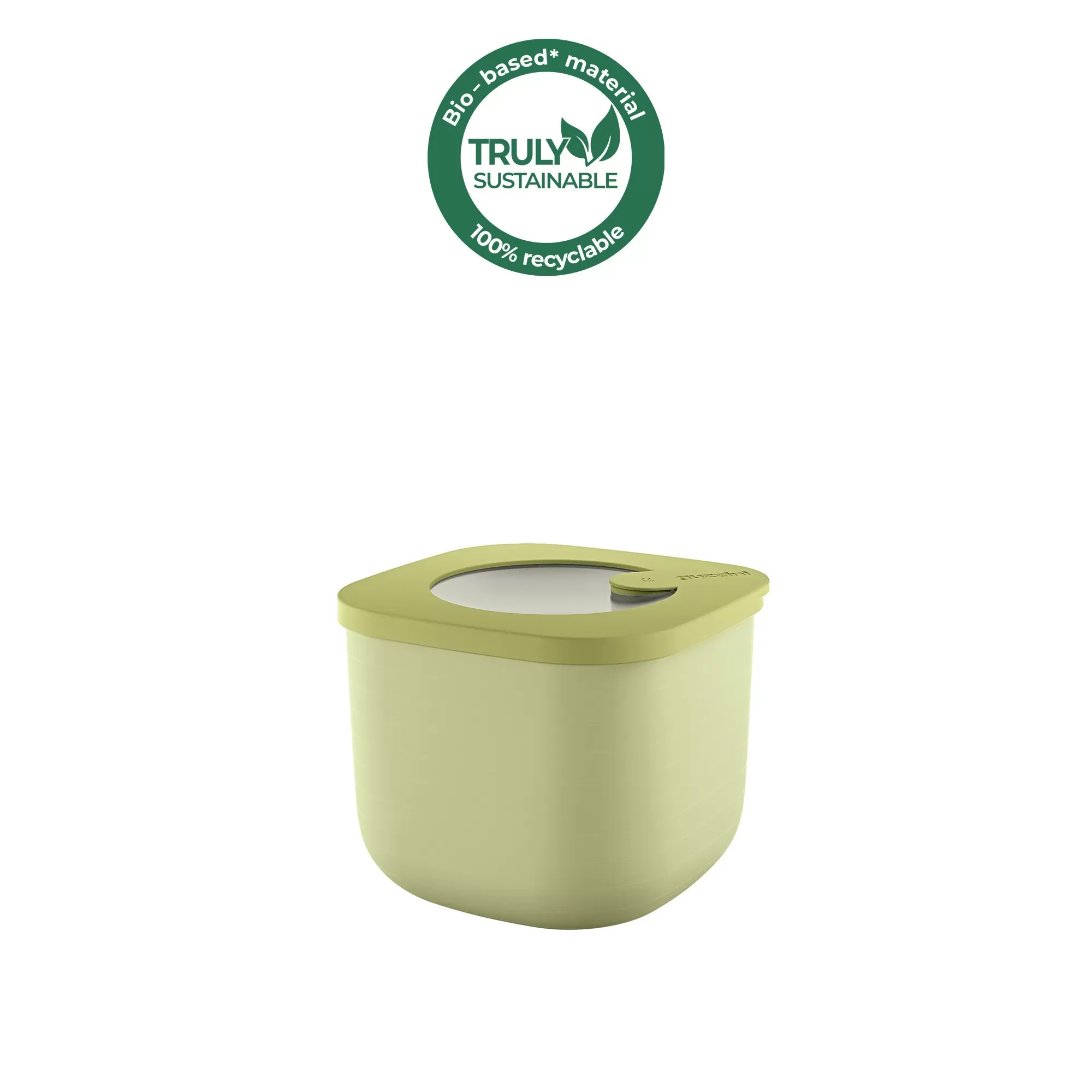 S STORE & MORE - Deep Airtight fridge/freezer/microwave containers Avocado green 750cc - Inhomebuy