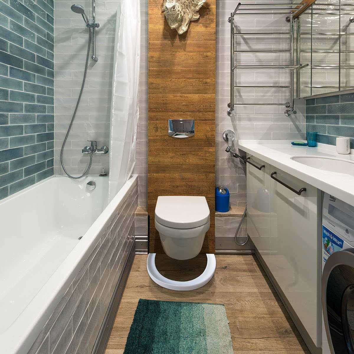 zhuohai Water Barrier for Sink Shower Threshold Water Dam Barrier - Inhomebuy