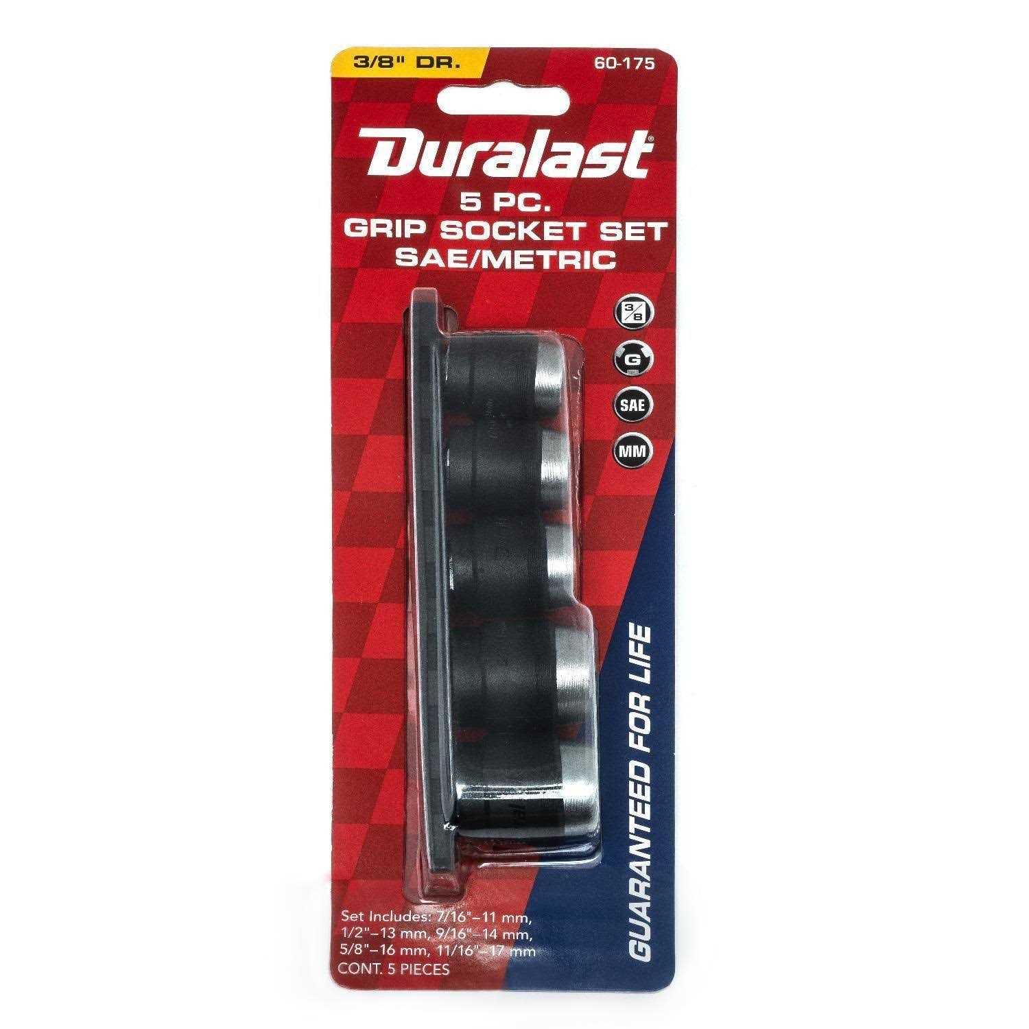 Duralast 3/8in Drive Pass Thru Tool Set 20 Piece 61-105 - Inhomebuy