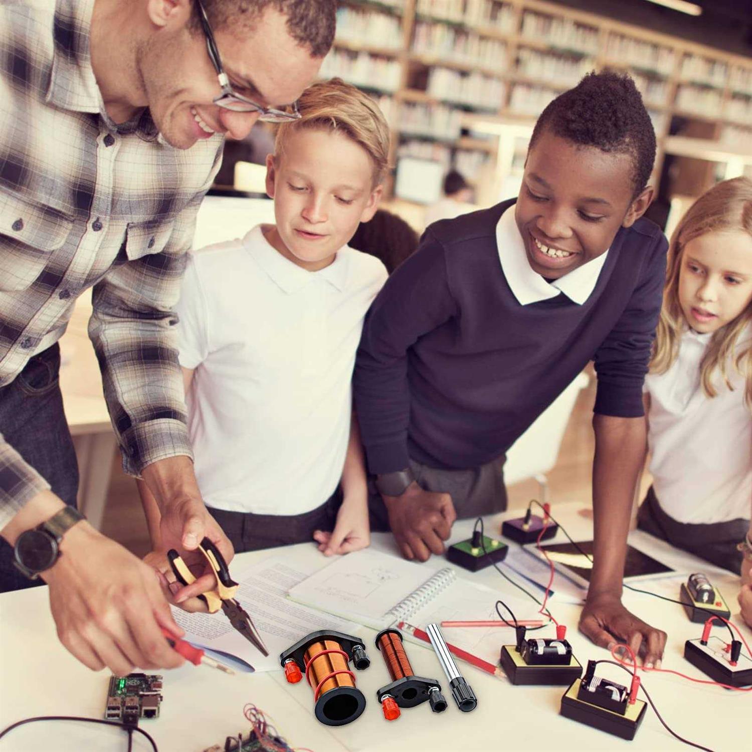 Slipfence H x 3-in W Black Powder Coated Aluminum Privacy Fence Post - Inhomebuy