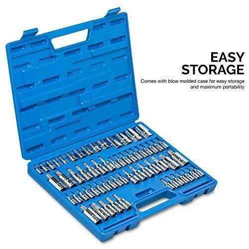 Neiko 10083A Master Torx Bit Socket and External Torx Socket Set, S2 and CrV Steel - Inhomebuy
