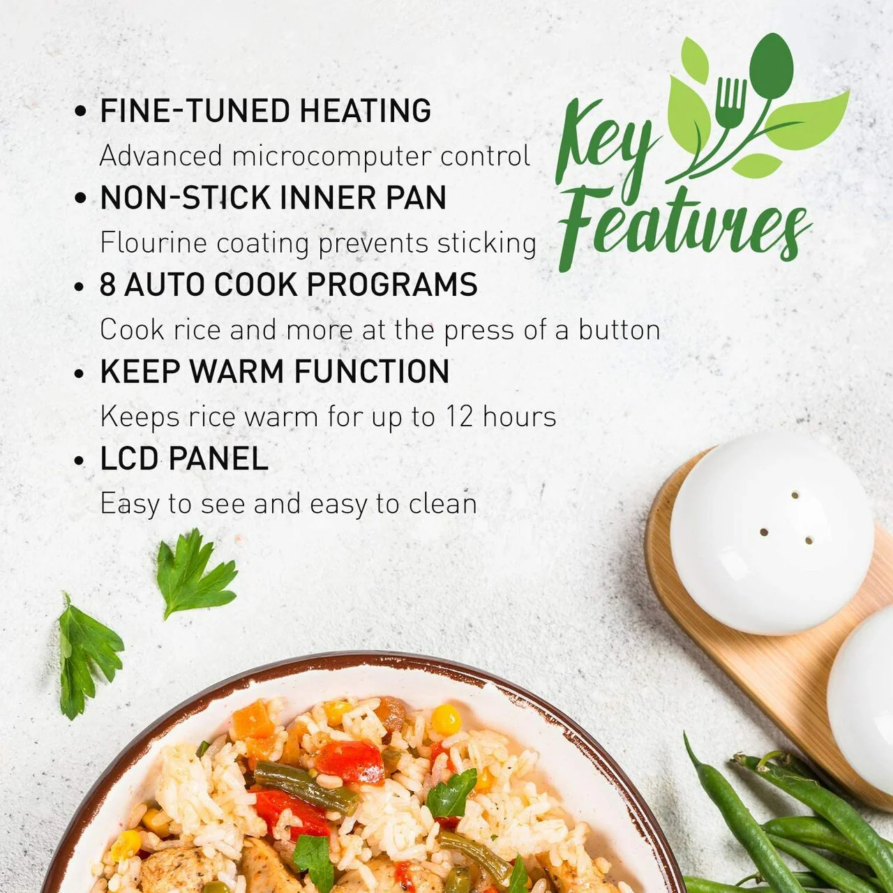 Panasonic Rice Cooker |SRZC075W| 4-cup, Microcomputer Controlled - Inhomebuy