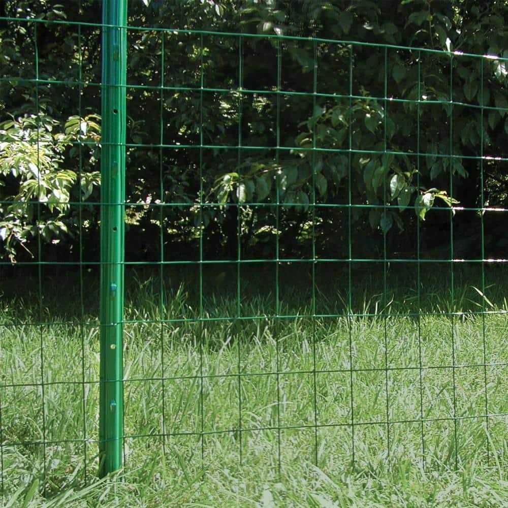 Everbilt 2-3/8 in. Dia x 16-Gauge Galvanized Steel Chain Link Fence Corner Post - Inhomebuy