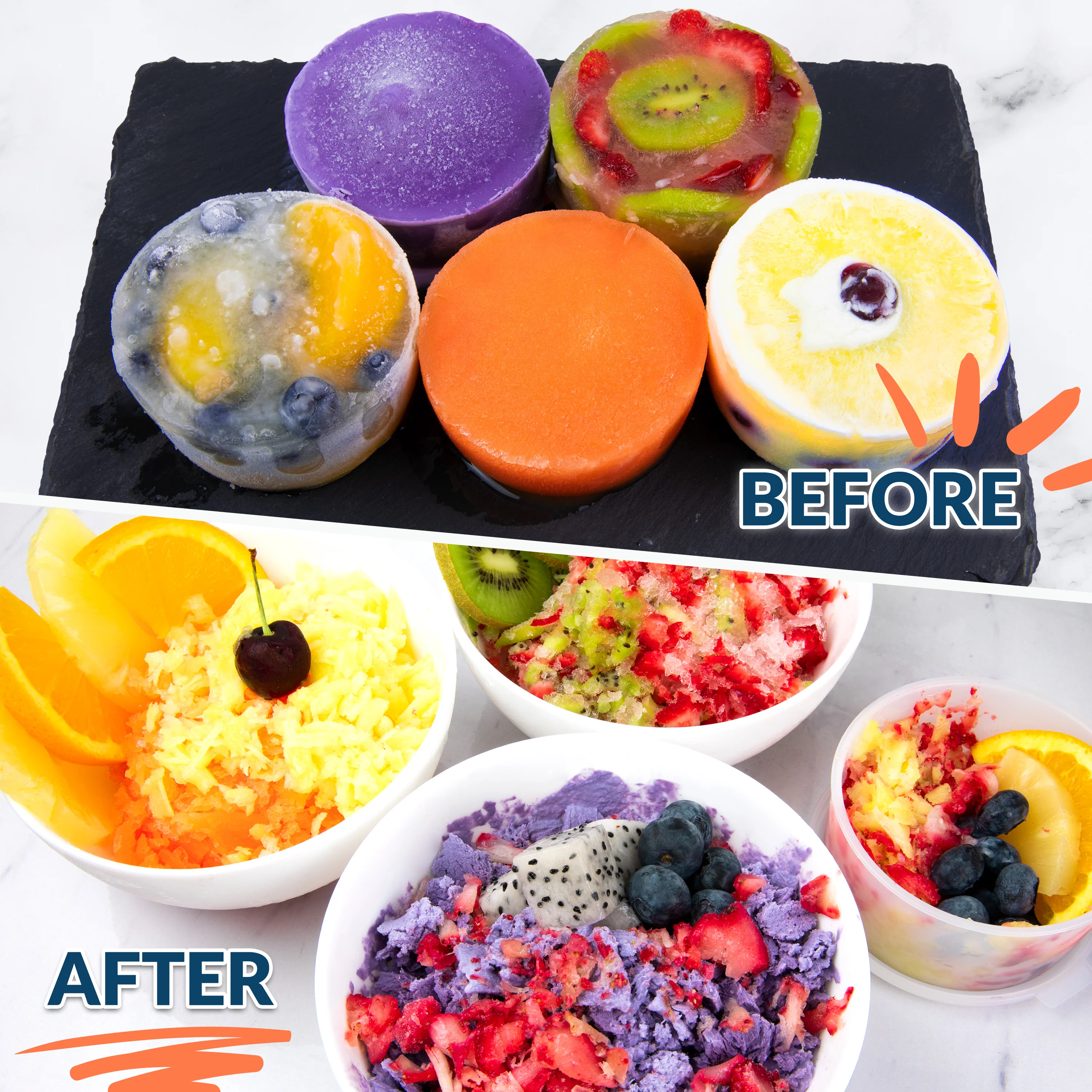 Classic Retro Ice & Frozen Fruit Ice Shaver - Inhomebuy