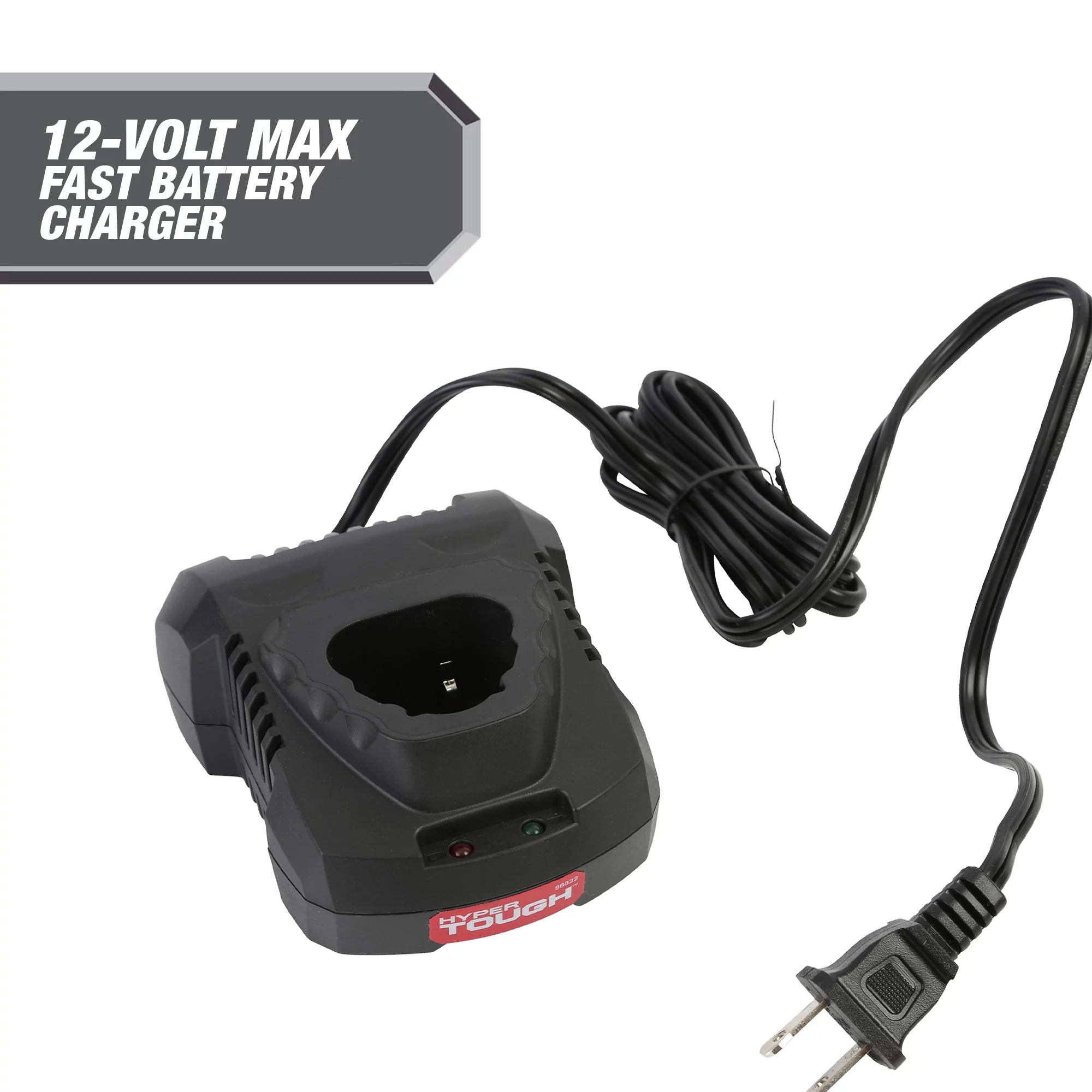 Hyper Tough 12-Volt 4 Ah Battery Plus Fast Charger, 98822 - Inhomebuy