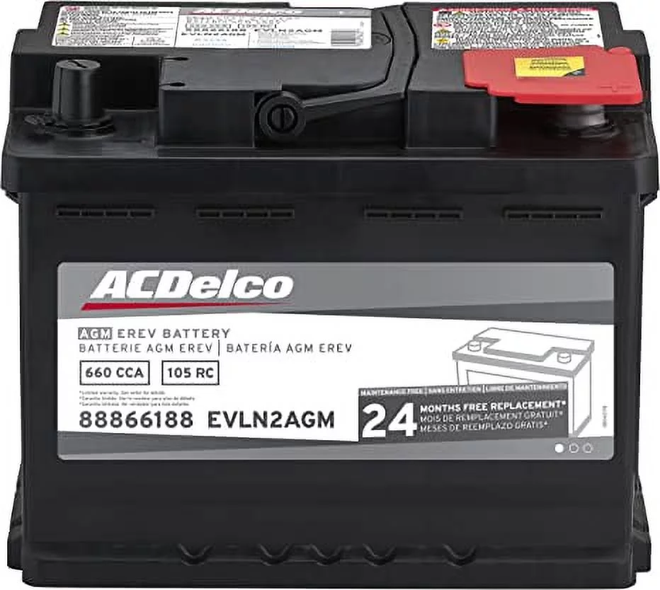 ACDelco EVLN2AGM Automotive AGM Battery - Inhomebuy