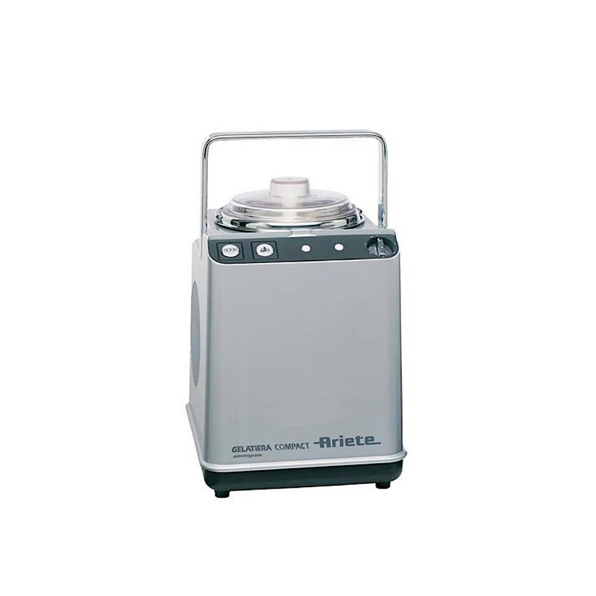 Ice Cream Maker Metal with Compressor - Inhomebuy