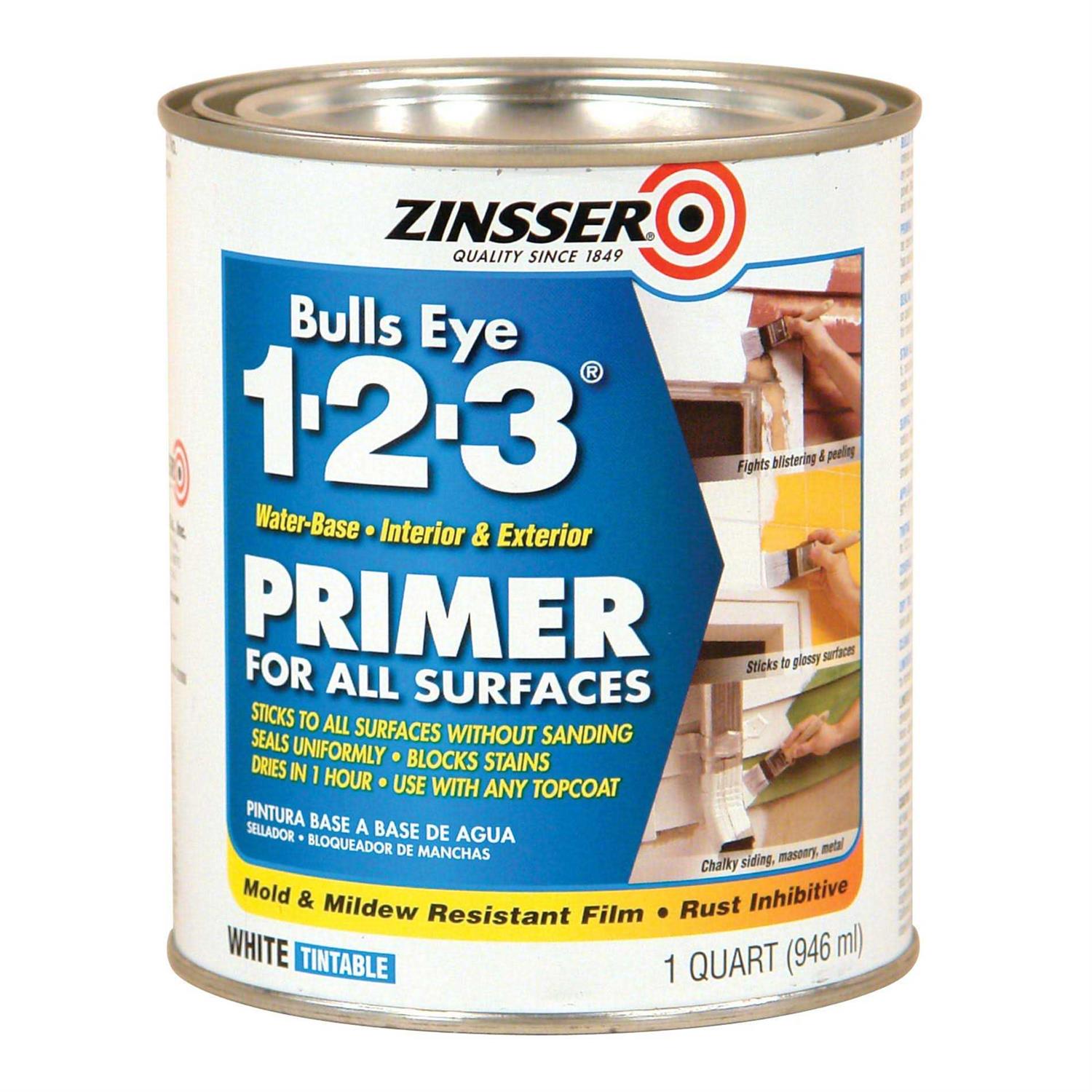 Zinsser Bulls Eye 1-2-3 Primer - Inhomebuy