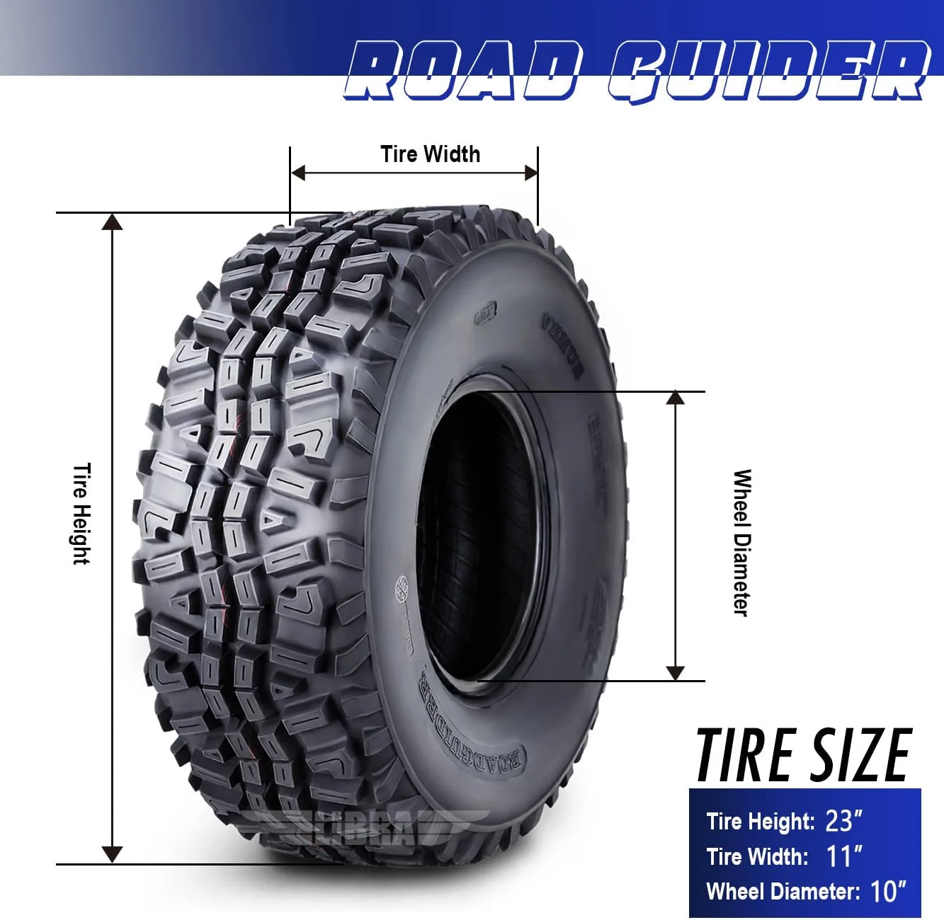 durable New ATV/UTV tires 23x11-10 23x11x10 6PR 10269 - Inhomebuy
