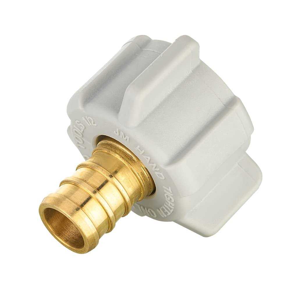 EFIELD 1/2 Pex X 1/2 Female NPT Swivel Adapter Brass Barb Crimp - Inhomebuy