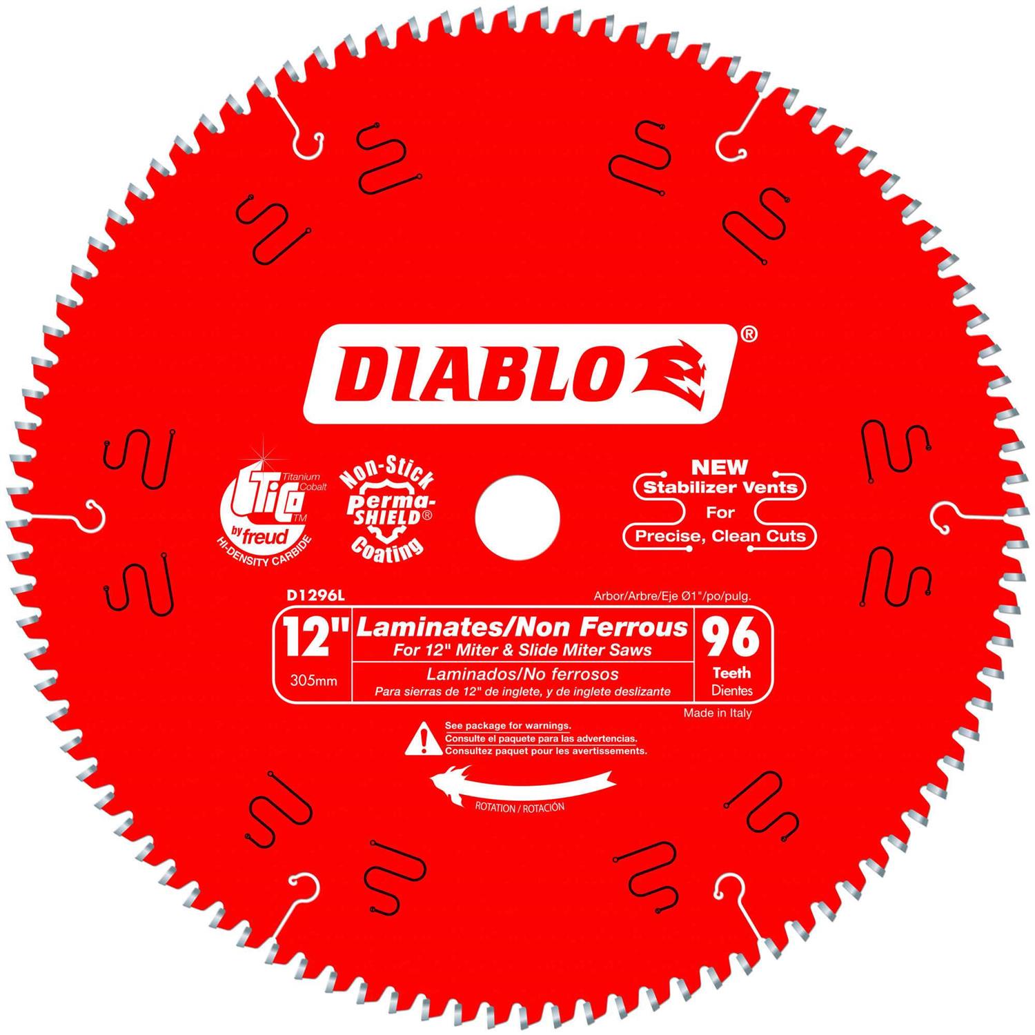 Diablo 10 50 Tooth Combination Saw Blade D1050X - Inhomebuy
