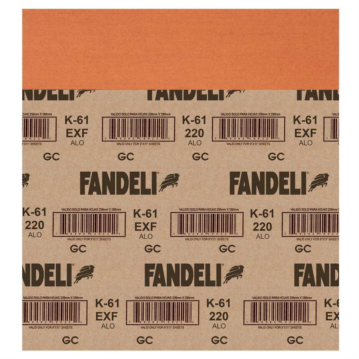 Fandeli Grit Multipurpose Sandpaper Sheets - Inhomebuy