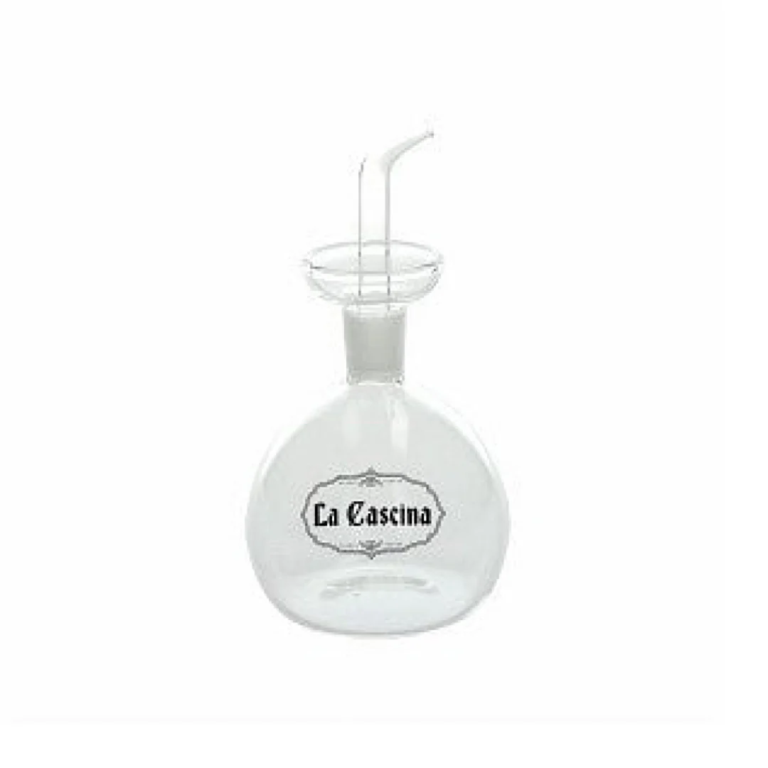 Round Oil Cruet 9x17cm/h 280cc Dolce Ca La Casci - Inhomebuy