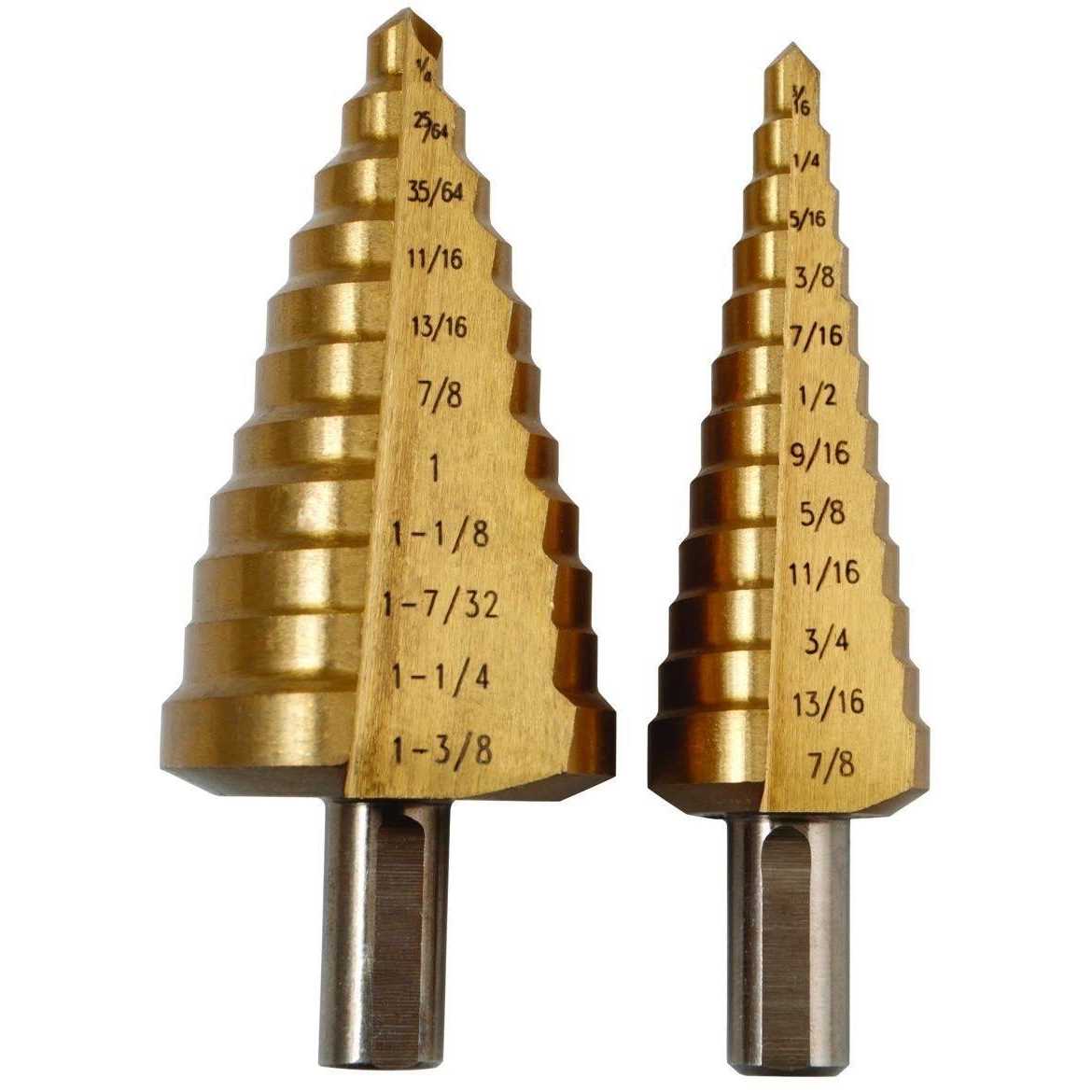 Warrior Titanium Nitride High Speed Steel Drill Bit Set 29 Piece - Inhomebuy